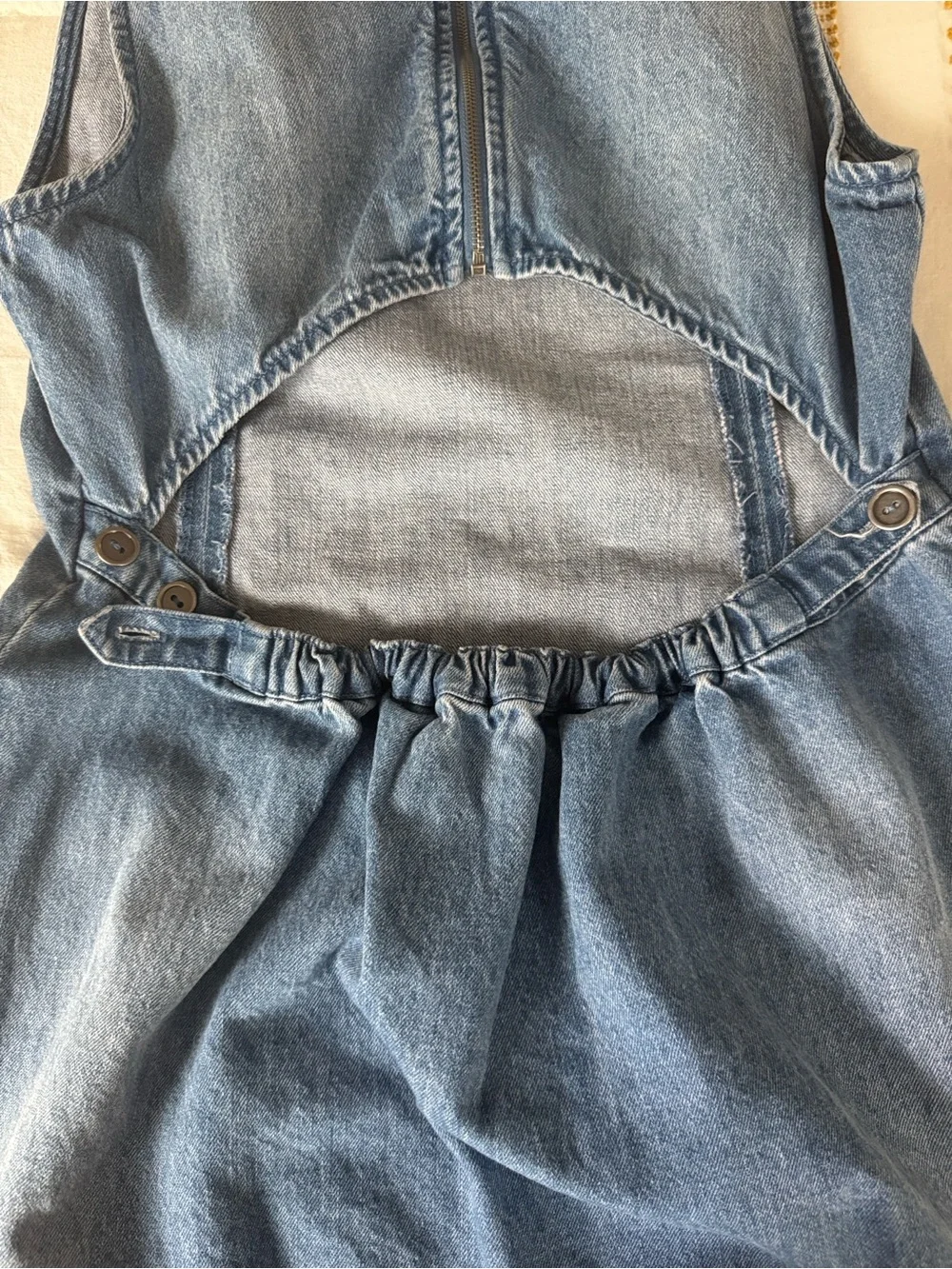 Free People Women's Atlas Denim Mini Dress